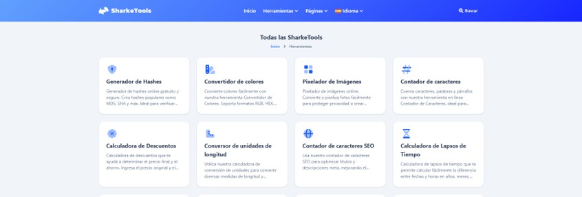 SharkeTools Web